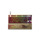 Razer Huntsman V3 Pro Tenkeyless teclado Juego USB QWERTY Inglés internacional Oro, Amarillo